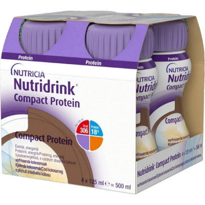 Nutridrink Compact Protein př.chlad.kokos 4x125ml