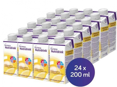 Nutridrink s příchutí banán 24x200ml