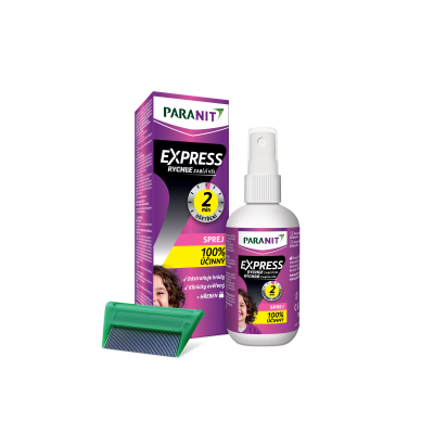 Paranit Express sprej 95 ml + hřeben