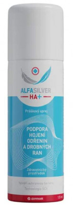 Alfasilver HA+ práškový sprej 125ml