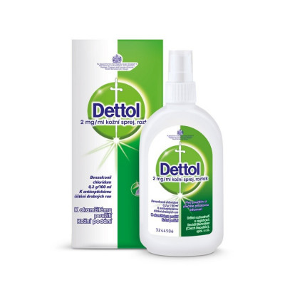 DETTOL 2mg/ml drm.spr.sol.1x100ml