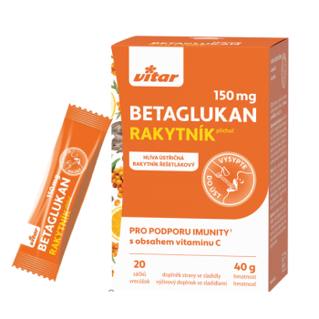 Vitar Betaglukan 150mg sáčky 20x2g