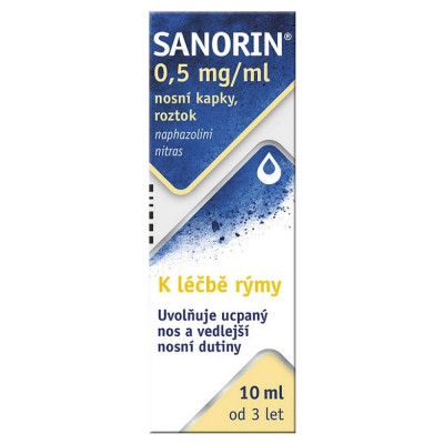 Sanorin 0.5mg/ml nas.gtt.sol.1x10ml