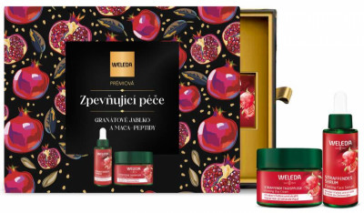 WELEDA Prém.zpevň.duo péče Gran.jab.a Maca-Pep.set