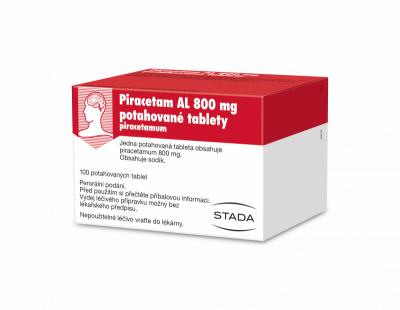 Piracetam AL 800mg tbl.flm.100