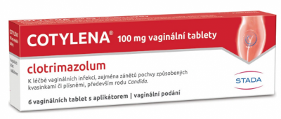 Cotylena 100mg vag.tbl.nob.6