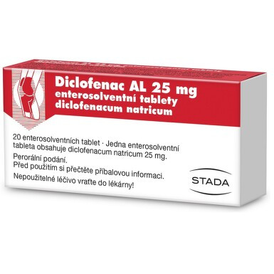 Diclofenac AL 25mg tbl.ent.20