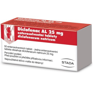 Diclofenac AL 25mg tbl.ent.50