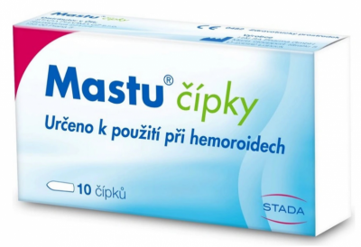 Mastu čípky 10ks