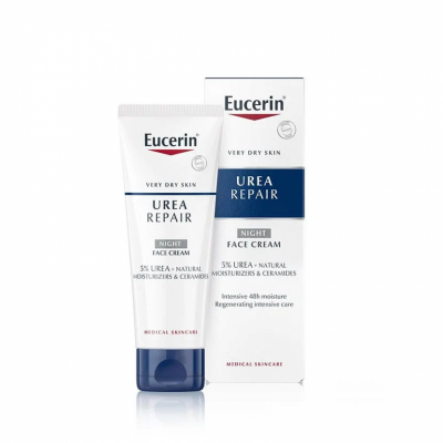 Eucerin UreaRepair Noční krém pro suchou pleť 50ml 