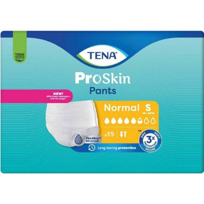 TENA Proskin Pants Normal S ink.kalh.15ks 791416