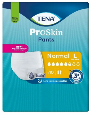 TENA Proskin Pants Normal L ink.kalh.10ks 791612