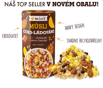 Mixit Müsli Čoko-ládování 450g