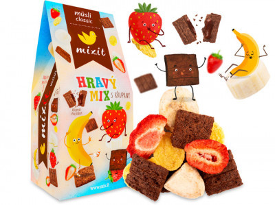 Mixit Müsli classic Hravý mix s křupany 300g