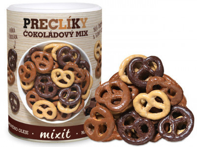 Mixit Preclíky Čokoládový mix 250g