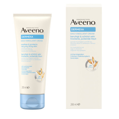 Aveeno Dermexa emolienční tělový krém 200ml