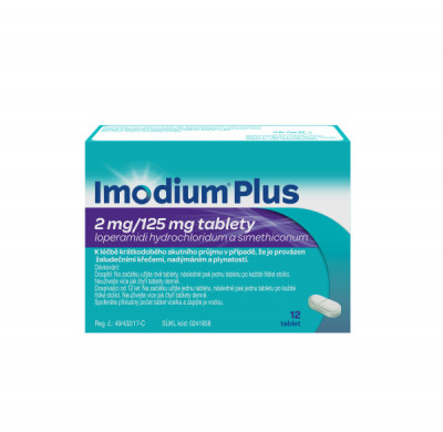 Imodium Plus 2mg/125mg tbl.nob.12 I