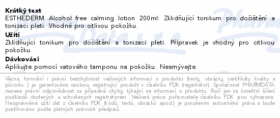 INSTITUT ESTHEDERM OSMOCLEAN Zklidňující čisticí tonikum 200 ml