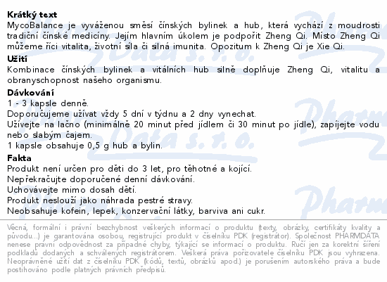MycoMedica MycoBalance cps.90