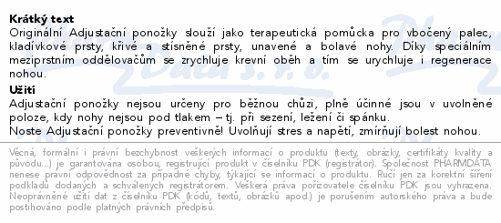 Adjustační ponožky Pink vel.M