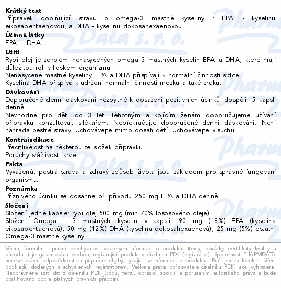 Omega-3 cps.120 Naturell