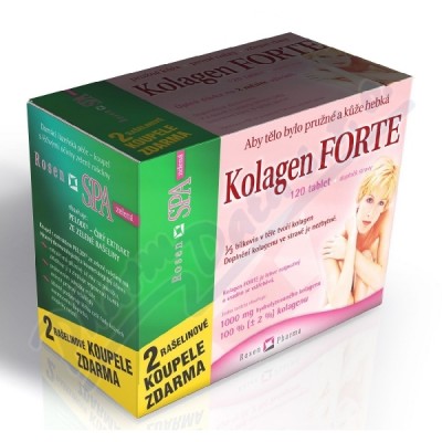 Rosen Kolagen Forte 120+2 rašelinové koupele zdarma - 438