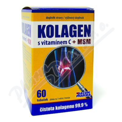 Kolagen s vitamínem C+MSM tob.60 - 273 Kč | Lékárna AVE